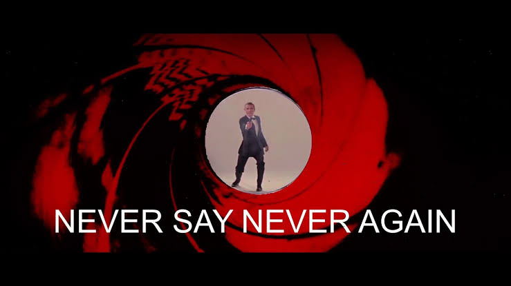 #NowWatching 
The NEVER SAY MCCLORY AGAIN fanedit.