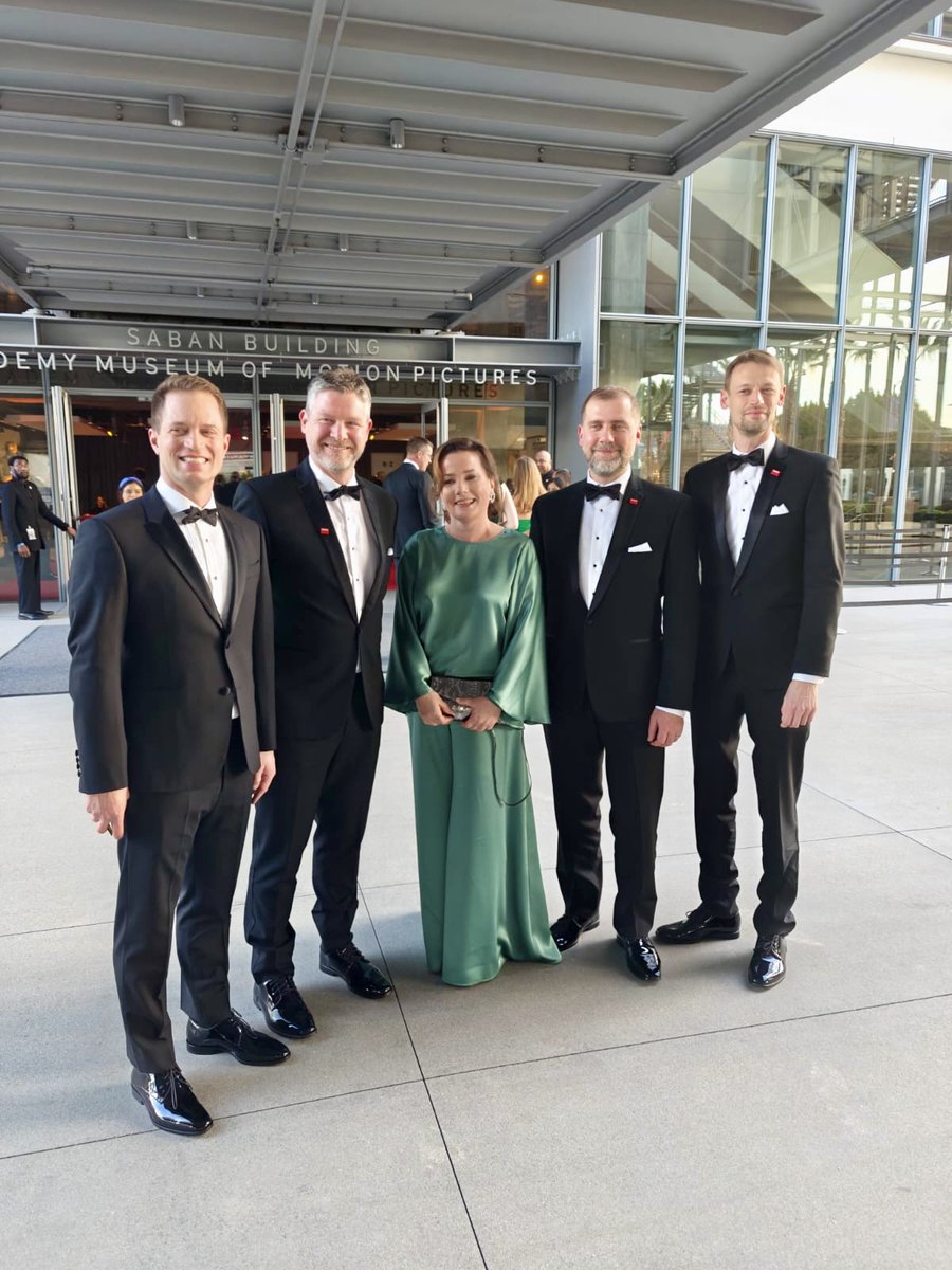Our heartfelt congratulations to Gerwin Damberg, Wouter D'Oosterlinck, Peter Janssens, and Goran Stojmenovik on your Academy Award® for your remarkable contributions to cinema! Thank you @TheAcademy for this exceptional honor! #Visioneering #Innovation #BarcoTech @BarcoCinema