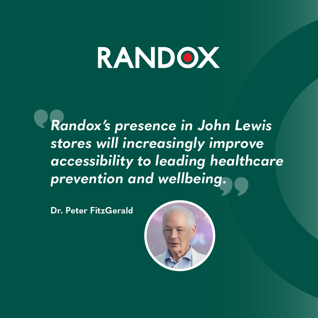 John Lewis in partnership with Randox - offering in-store blood tests that could help drive down NHS waiting lists. Read more here express.co.uk/.../john-lewis…