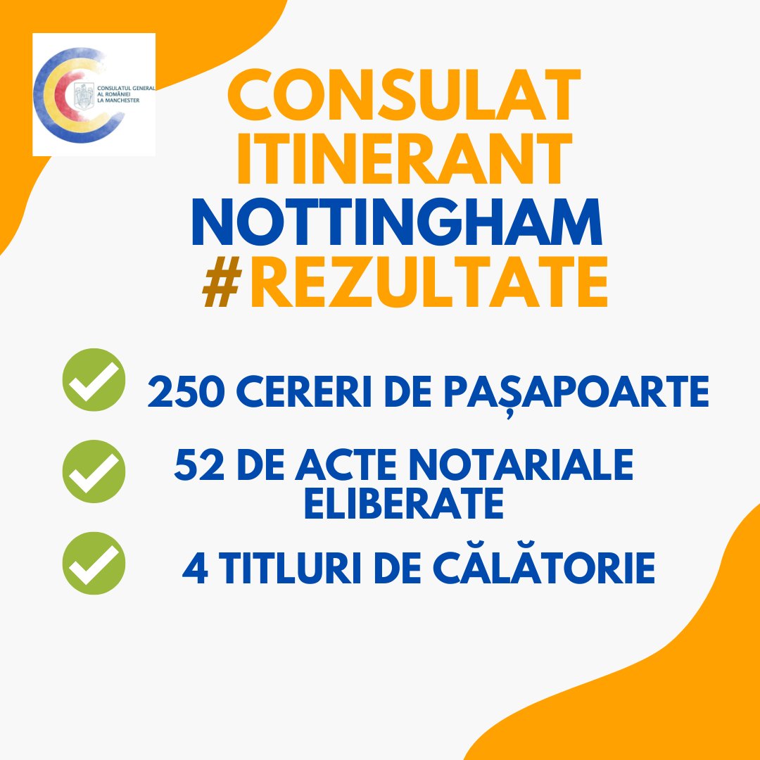 Consulatul itinerant de la #Nottingham s-a încheiat! 🙏tuturor pentru participare, dar mai ales mulțumim #MariusMisin, #DianaBlaj &Oxford Business College - Nottingham Campus, care ne-au pus la dispoziție sala.🙏#AlexLepădatu pentru sprijinul logistico-administrativ.#MoreToFollow