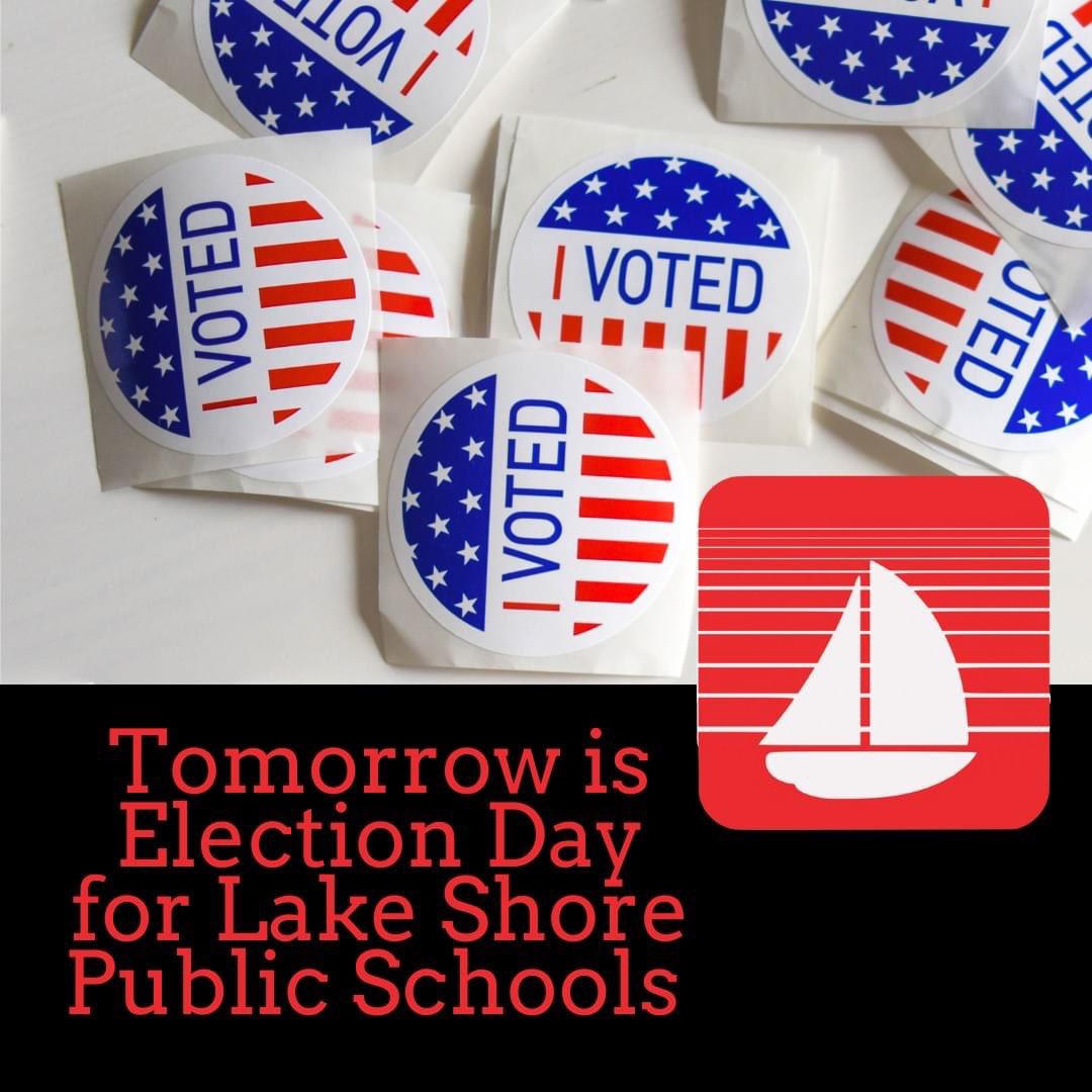 🗳️ Tomorrow is Election Day in @myLSPS! Return your completed absentee ballot or vote at the polls between 7 a.m. and 8 p.m. #myLSPS