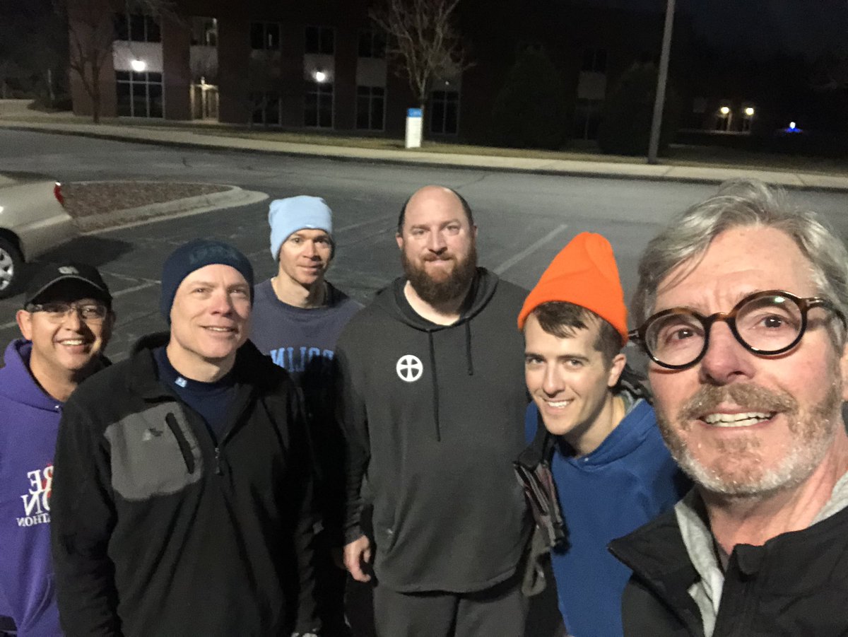 Six started the week with a strong Q by Lynda! <a href="/F3Greensboro/">F3 Greensboro</a> #Closerthanyouthink