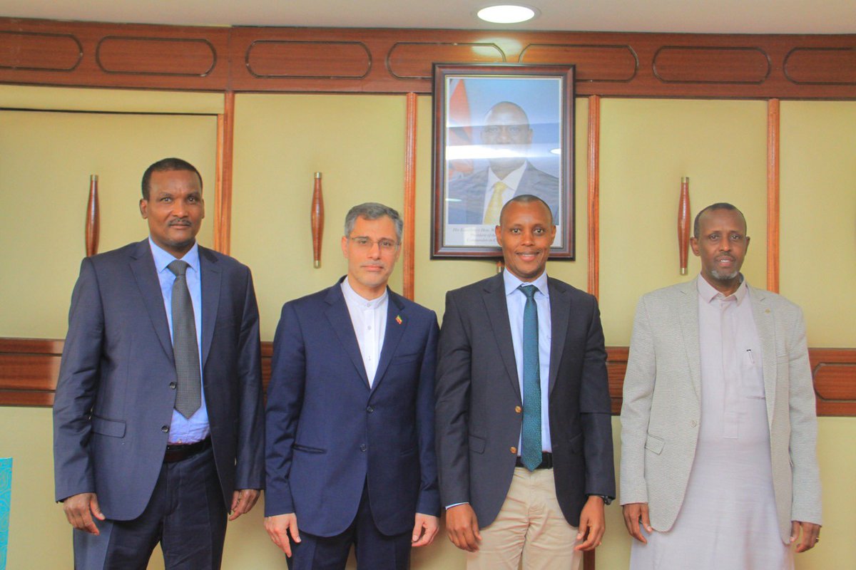 Tehran is a strategic diplomatic hub, in the global league of Nations, and stands to gain tremendously from Nairobi's positioning as the Eastern-African regional hub in trade and security.Had a meeting earlier today with Iranian Amb.Gholampour
