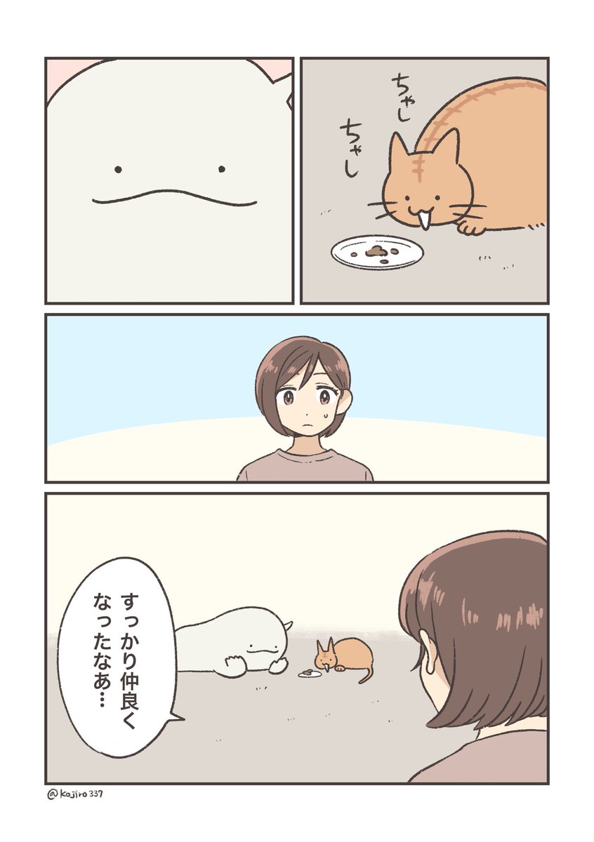 はっぴ〜オバケ13
「オバケと迷子の猫 後編」(1/2)

#漫画がよめるハッシュタグ 