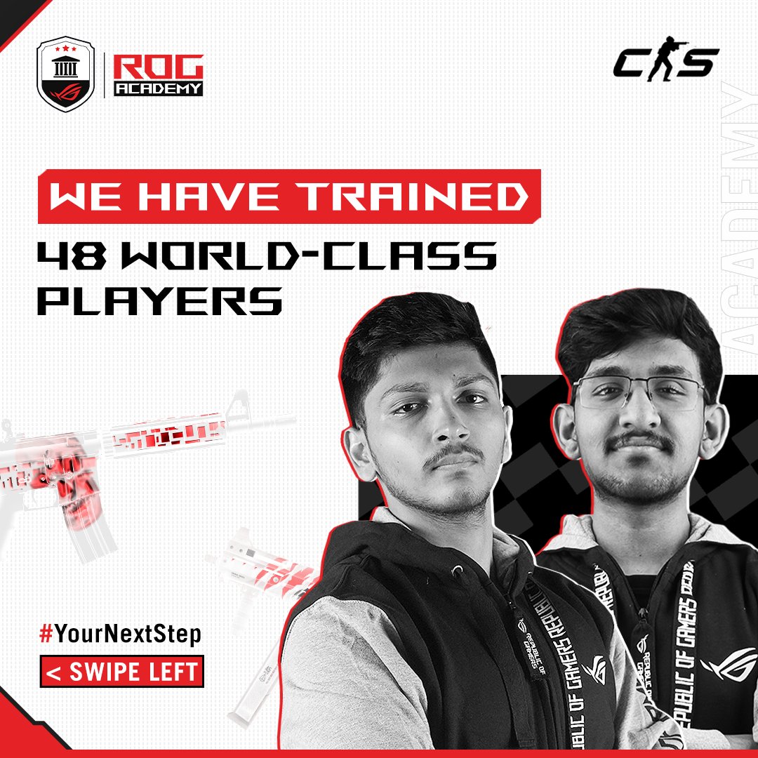 ASUS_ROG_IN's tweet photo. Elevate your game, chase your esports dreams, and witness the incredible journey at ROG Academy!

#ROGIndia #ROGAcademy #YourNextStep https://t.co/MvE4XX5FrU