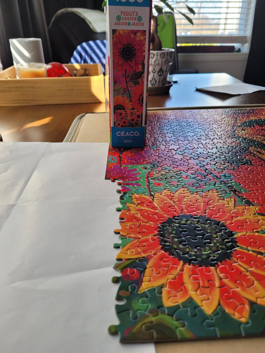 Ceaco puzzles are pretty hard since they come with so many missing g pieces 😢