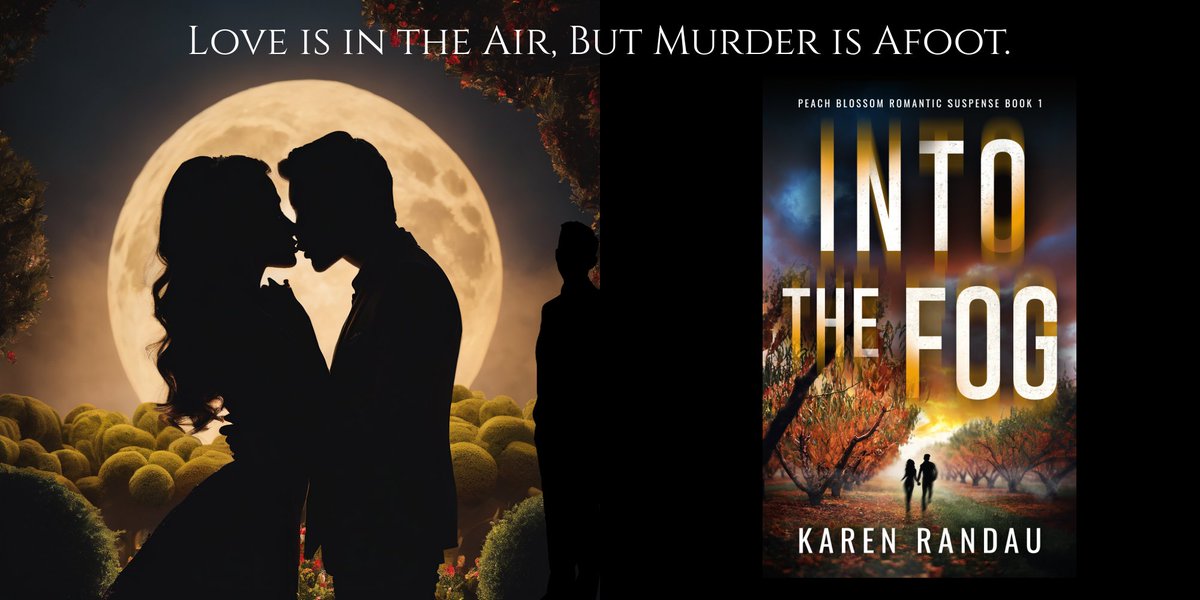 Love is in the air, but murder is afoot book -bundle introduces Into the Fog , a clean romantic suspense by one of amazon's bestselling author's Karen Randau
Love and danger spar in this thrilling romantic suspense! books.bookfunnel.com/valentinesprom…