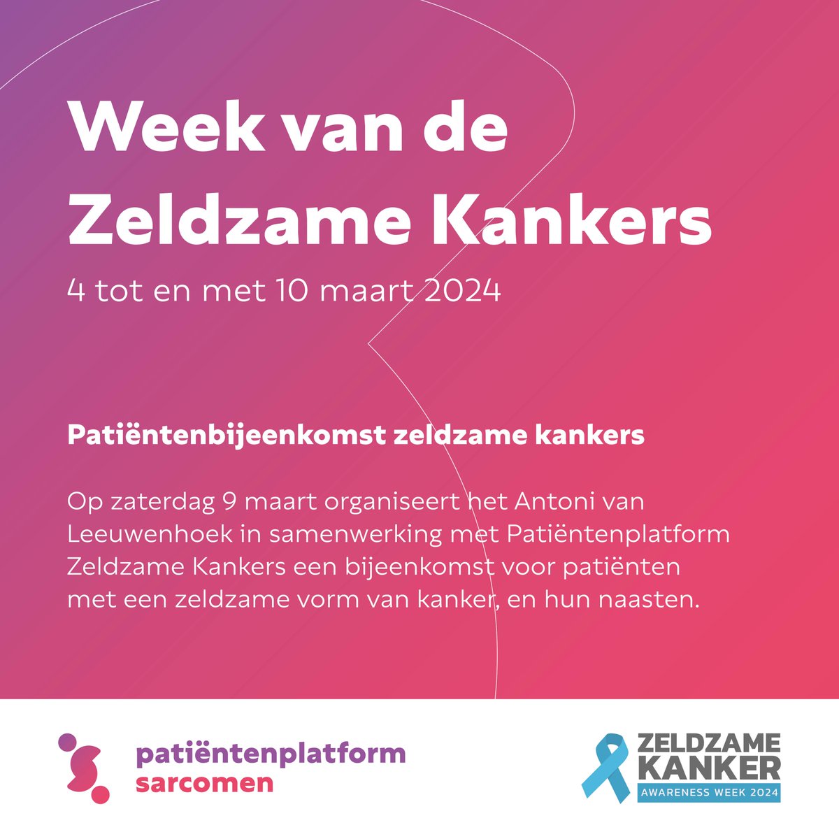 Patiëntenplatform Sarcomen tweet media