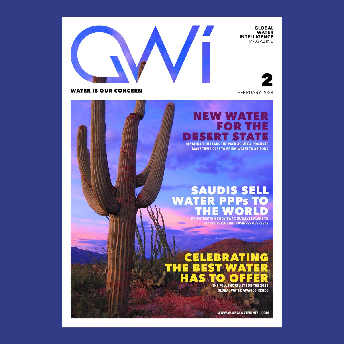 🔔Read the February issue of GWI Magazine, exploring the new set of prospective bidders doubling down on Mexico-Arizona #desal conveyance projects, how EU legislation changes will drive reuse investment, and New Zealand’s #utility reform: globalwaterintel.com/global-water-i…