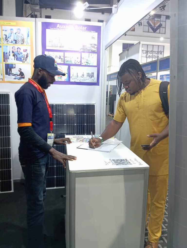 auxano_solar's tweet photo. 🌞Auxano Solar Nigeria Limited welcomed this experience with full enthusiasm and sends appreciation to the organizers, potential investors and visitors for an exceptional event of its kind.
#Innovation
#Exhibition
#solarpanels
#Powerelec
#Auxanosolar https://t.co/pC883S9M6E