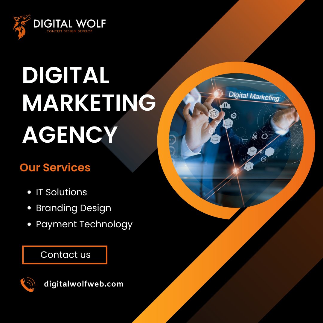 digitalwolfweb's tweet image. Boost your online presence with our expert digital marketing agency! From SEO to social media management, we drive results that elevate your brand. Contact us today for tailored solutions!
#digitalwolfweb #digitalmarketing #digitalmarketingagency #paymenttechnology