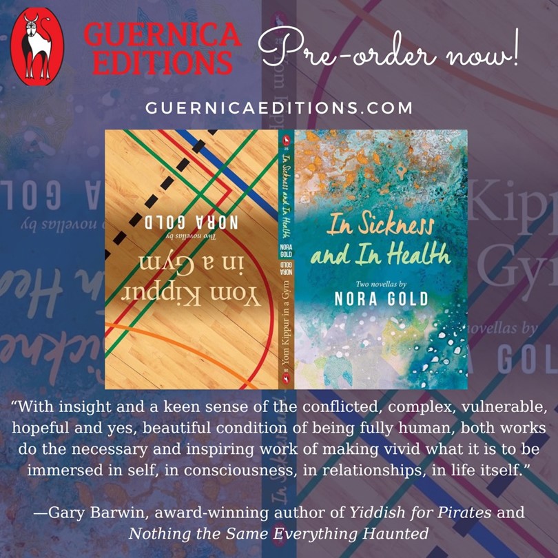 Nora Gold (@noragold) on Twitter photo Just 4 days till "In Sickness and In Health/Yom Kippur in a Gym" comes out but PLEASE DON’T WAIT till then to buy it. PRE-ORDERS ARE CRUCIAL for books. Pre-order now from Amazon USA, amzn.to/3MXqr7O or Amazon Canada, amzn.to/46Icf9N! <a href="/guernica_ed/">Guernica Editions</a> <a href="/riverstwriting/">River Street Writing</a> Just 4 days till "In Sickness and In Health/Yom Kippur in a Gym" comes out but PLEASE DON’T WAIT till then to buy it. PRE-ORDERS ARE CRUCIAL for books. Pre-order now from Amazon USA, amzn.to/3MXqr7O or Amazon Canada, amzn.to/46Icf9N! <a href="/guernica_ed/">Guernica Editions</a> <a href="/riverstwriting/">River Street Writing</a>