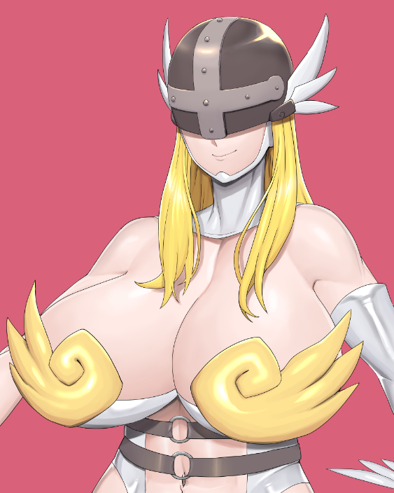 無限大なおっぱいデジモン描いてます 