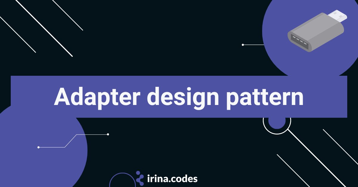 irina_scurtu's tweet image. 🚀 Just blogged: "Adapter Design Pattern "!
In this article, I dive deep into the Adapter design pattern, breaking down its concepts
👉 irina.codes/adapter-design…
#AdapterDesignPattern #SoftwareDevelopment #dotnet #csharp #designpatterns