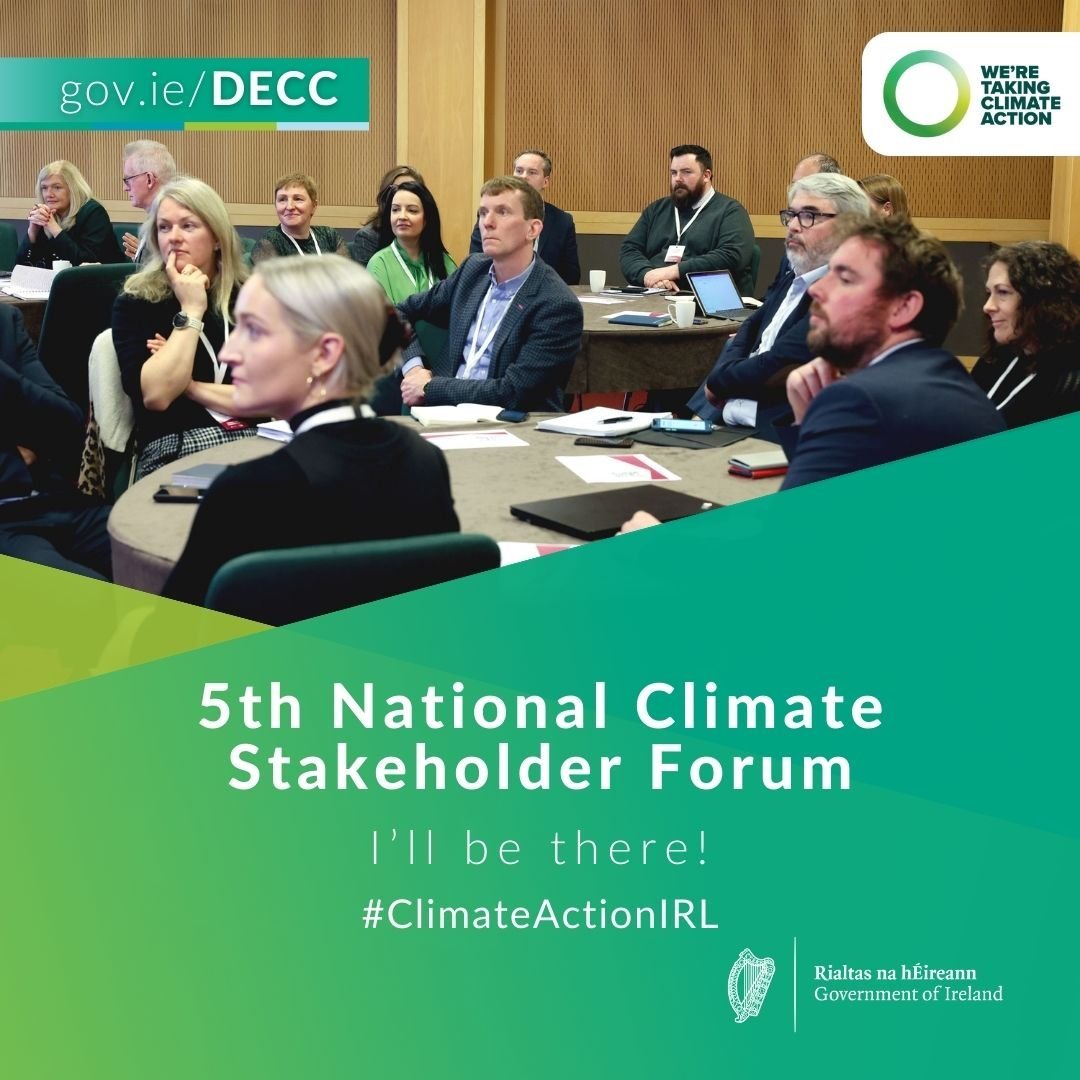 Excited to be invited to this on Wednesday

@dept_ecc #ClimateActionIRL @ISCycle_ie