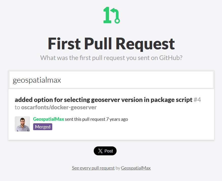 GeospatialMax's tweet image. In true GeospatialMax fashion 🙂 @JamesLMilner