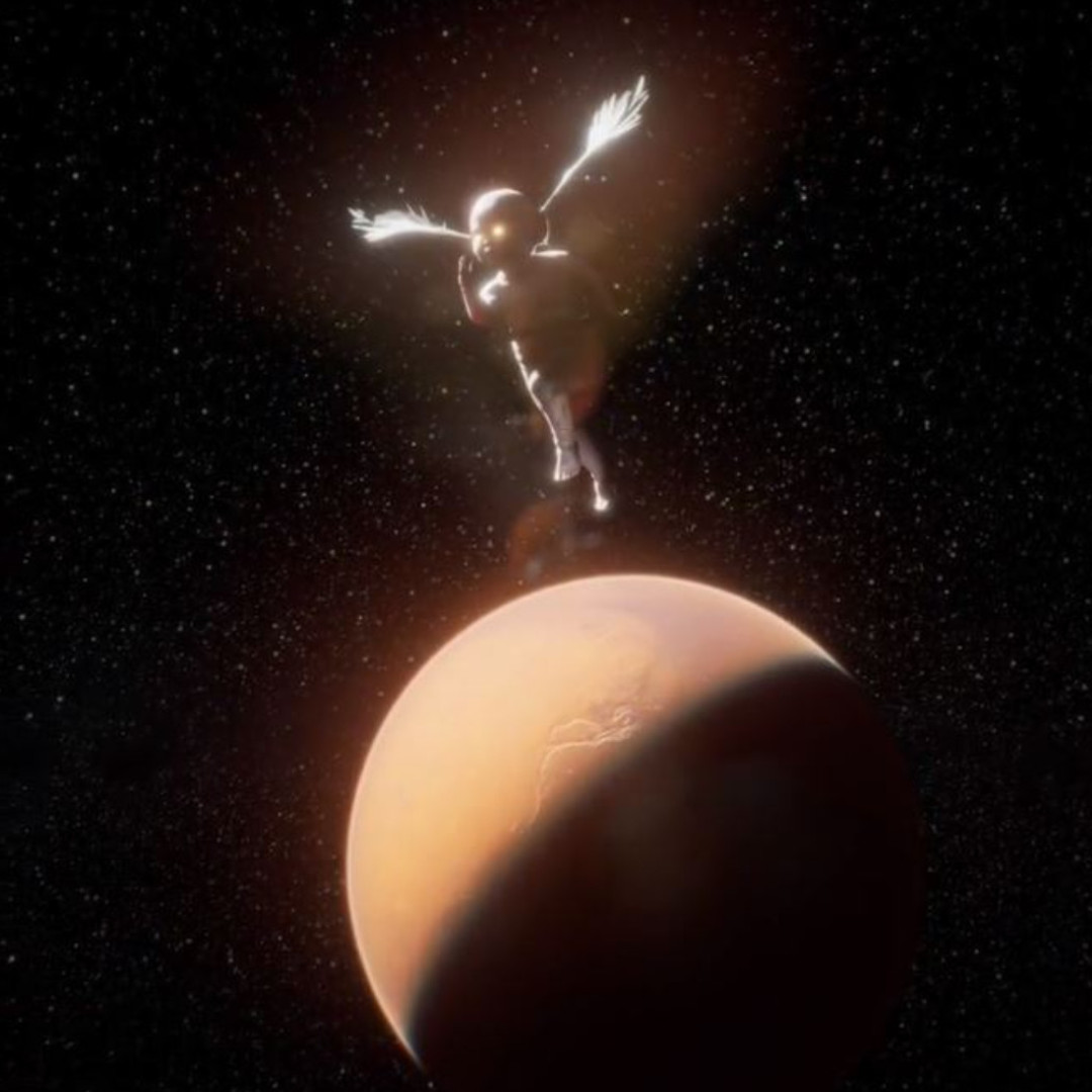 Our #WorkOfTheWeek takes the form of two digital NFTs by the artist #Grimes; digital versions of herself, created in collab with Mac Boucher 🌍✨

📸 Grimes x Mac, Earth, 2021. Music: Ærythe by Grimes

📸 Grimes x Mac, Mars, 2021. Music: Mars Theme by Grimes