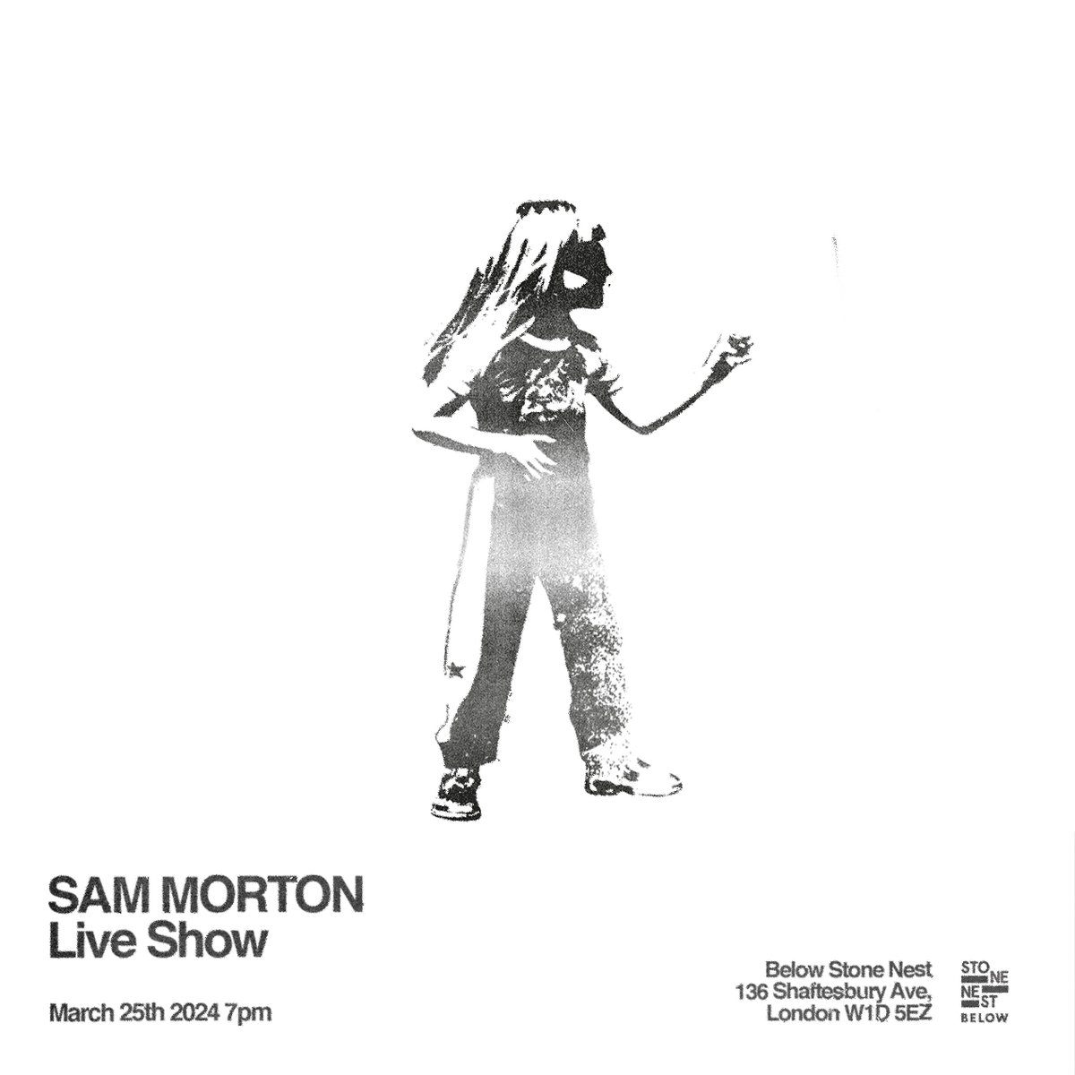 FIRST LIVE SHOW. The musical duo comprising singer, songwriter and acclaimed actor & director Samantha Morton, and music producer & artist Richard Russell have released new single “Cry Without End” ft. musician & composer Alabaster DePlume. @XLRECORDINGS 🎟️shorturl.at/sCFGS