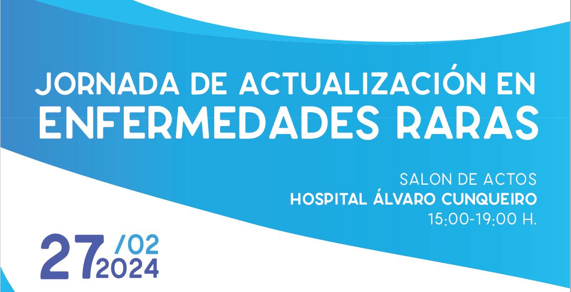 🚨¡RECUERDA, MAÑANA!🚨

II JORNADA DE ACTUALIZACIÓN EN EE. RARAS

🗓️MAÑANA, 27/02/2024
🕒15.00 H
📝Programa: i.mtr.cool/dfnmshmxrm
🏫 Salón de Actos Hosp. Álvaro Cunqueiro Vigo
🏃 Acceso previa inscripción
👉 i.mtr.cool/pirjrbisgt
<a href="/_regic/">REGIC</a> <a href="/ACIS_sergas/">Axencia Galega de Coñecemento en Saúde</a> <a href="/SanidadeXunta/">Consellería de Sanidade</a>