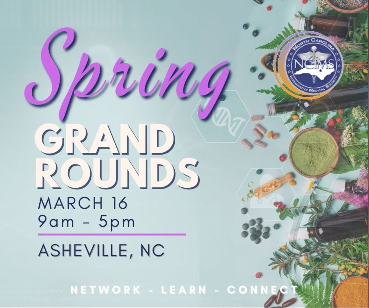 Schoolafm's tweet photo. SAFM's own Tracy Harrison will be featured at a one-day conference in Asheville, NC on Saturday, March 16th, offered by the North Caroline Integrative Medical Society (NCIMS).

Join us! Here is the link for more information: https://t.co/qvWz78VhCu https://t.co/GJ8spmYjst