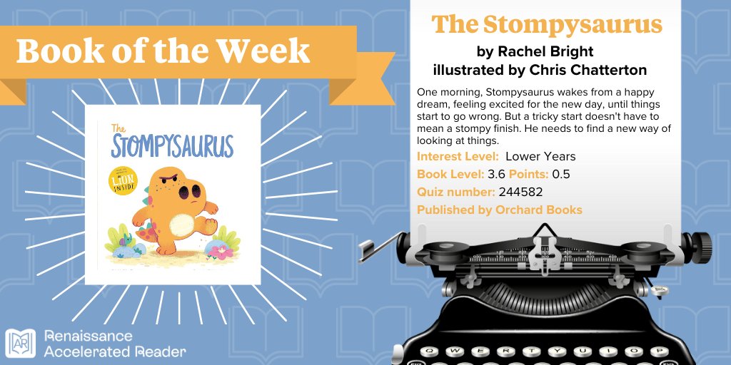 📚 Excited to share our #BookOfTheWeek: The Stompysaurus from the DinoFeelings series by @RBrightBooks and @ChrisChatterton! This reassuring tale beautifully explores coping with overwhelming feelings and frustration. A must-read for kids navigating their emotions.