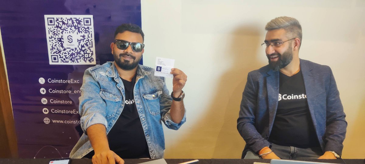 CoinstoreExc's tweet photo. π A standing ovation for the crew that set the stage for #CryptalkAsia in Gurugram!
Your dedication turned visions into reality and made the event unforgettable. π
Thank you to everyone who contributed to the magic!πͺ
Your efforts are what make our community great. π
#BehindTheScenesHeroes #coinstore