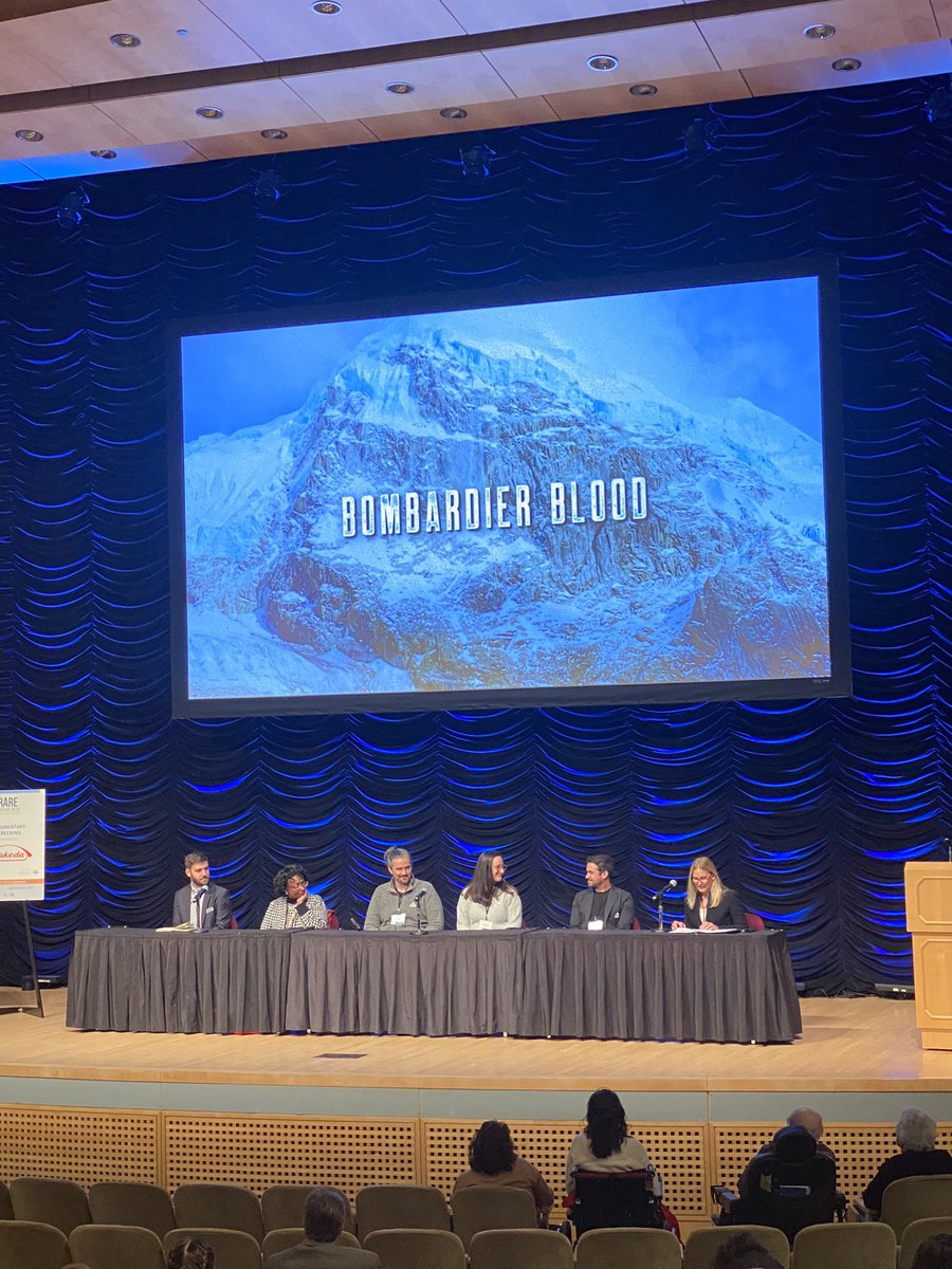 Barbie4Congress's tweet image. Kicked off Rare Diseases Week with a screening of Bombardier Blood. An incredible documentary about @AdventureHemo and his journey to be the first hemophiliac to climb Mount Everest and the Seven Summits. 

Exactly the encouragement I needed on fighting towards a goal, even one…