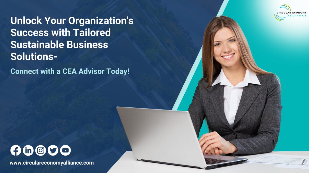 Is your organization prepared to embrace the #circular #evolution? 
Take the next step and connect with a #CEA Advisor today to guide you through the transformative journey towards #circular excellence.
circulareconomyalliance.com/for-organizati…
