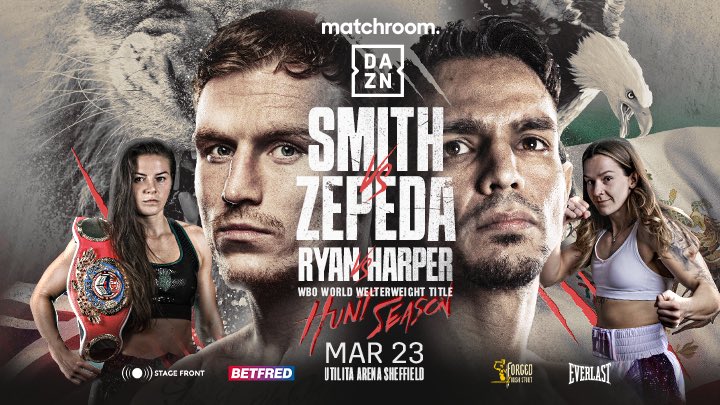 Joe Crann (@yeswecrann) on Twitter photo Our man <a href="/daltonsmith08/">dalton smith</a> is back in action at the <a href="/SheffieldArena/">Utilita Arena Sheffield 💙</a> next month in what is sure to be another belting night in the Steel City…
I’ve got eight tickets to give away to two winners, so if you want to take three mates on March 23rd then simply retweet this to enter. 🥊 Our man <a href="/daltonsmith08/">dalton smith</a> is back in action at the <a href="/SheffieldArena/">Utilita Arena Sheffield 💙</a> next month in what is sure to be another belting night in the Steel City…
I’ve got eight tickets to give away to two winners, so if you want to take three mates on March 23rd then simply retweet this to enter. 🥊