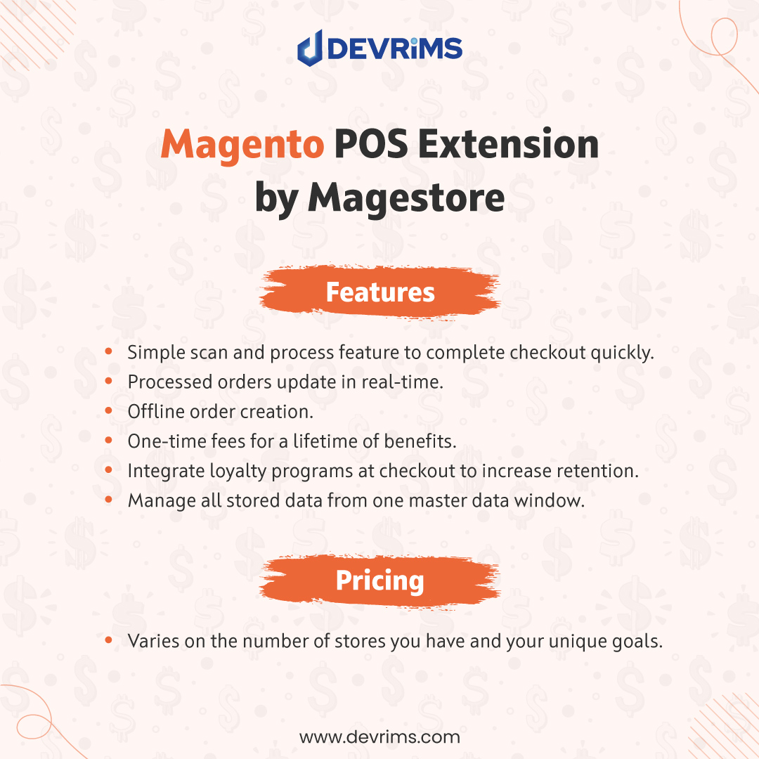 Magento POS Extension by @magestore 

Learn more: devrims.com/blog/10-best-m…