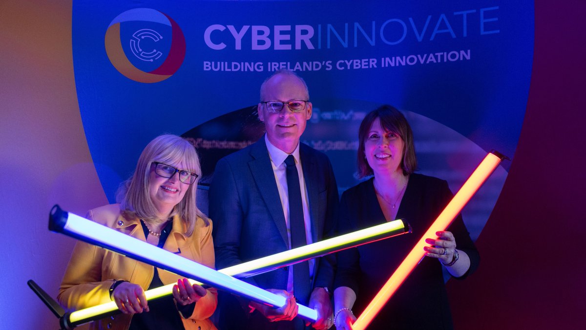 Minister @simoncoveney has announced a €7m investment for @MTU_ie cybersecurity programme Cyber Innovate, which has been designed to boost cyber security innovation and entrepreneurship in Ireland over the next six years. Learn more @RTE: rebrand.ly/Cyber-Inn