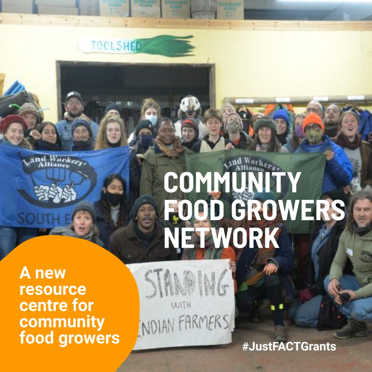 3/ 🪡 Meet - <a href="/cfgn_growers/">CFGN</a> are creating a new resource centre for community food growers in #TowerHamlets 👏#JustFACTGrants