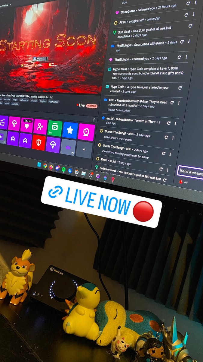 ProfSoru's tweet image. doing some more overwatch tonight! thought todays song of the day was clever 😌 
come say hello and take a stab at the song of the day! 

ttv/profsoru