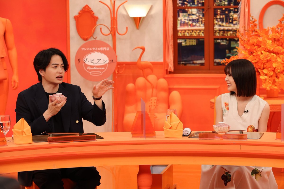 nanka_omo's tweet photo. ど〜も！ #何かオモ  です
このあと、よる１１時〜は

絶賛放送中のドラマ「#院内警察」から
#長濱ねる  さんをお迎え

今回風磨さんやっちゃってます🤣

放送中のコメントは
＃何かオモシロいコトないの？
↑つけて書き書き〜📝

✨お楽しみ〜✨

#菊池風磨  #長谷川忍 
#田中卓志  #野呂佳代 https://t.co/hV9XajGvLW