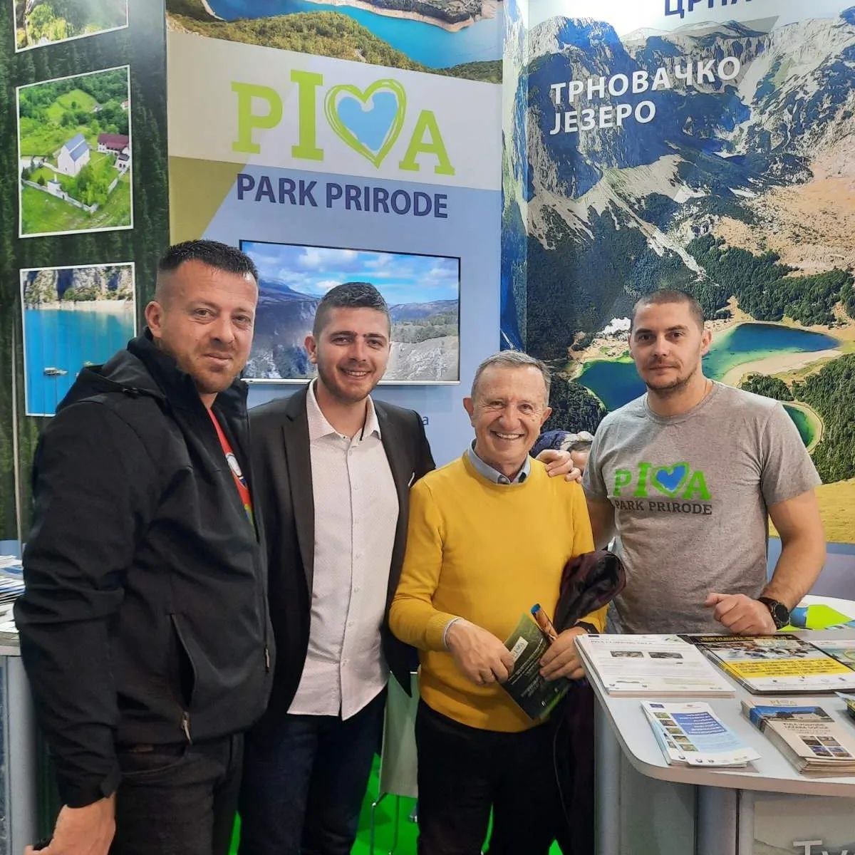 pivapark's tweet photo. 👉 @parkpiva učestvovao je na 45. Međunarodnom sajmu turizma u Beogradu @bgdsajam održanom  pod sloganom "Avantura počinje ovde".

📍Prezentovana je cjelokupna turistička ponuda opštine #Plužine, sa akcentom na aktivni turizam, prirodna bogatstva i kulturno-istorijsko nasleđe. https://t.co/aJkYrLLJVm