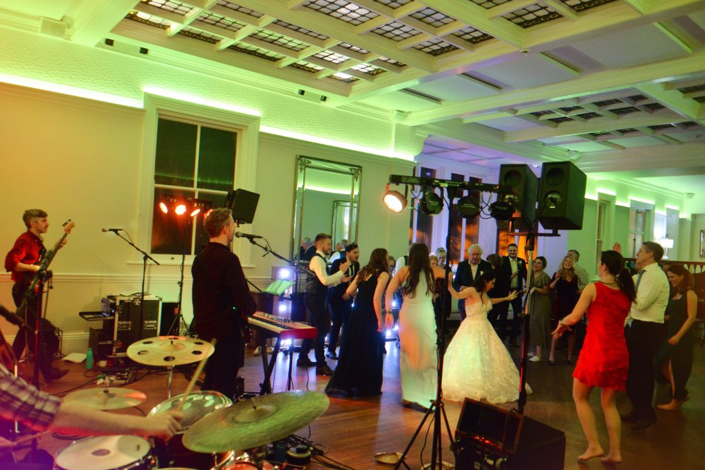 “HoC played our wedding on 19th Dec 2023 and every single person present agreed that they made the night. From the initial conversation through to the day itself, Mike and the guys were just beyond brilliant.”

Congrats to Alex &amp; Beth who we partied hard with <a href="/PendrellHall/">Ben & Sarah</a> ✨🎉