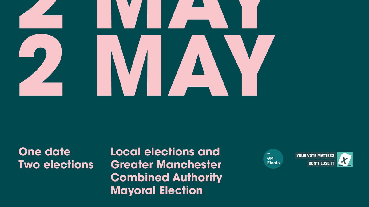 Did you know? 📢 You need photo ID to vote at a polling station in local and GMCA Mayoral elections on 2 May. Find out what ID is accepted and apply for free voter ID if you need to: electoralcommission.org.uk/i-am-a/voter/v… #LocalElection #GMElects