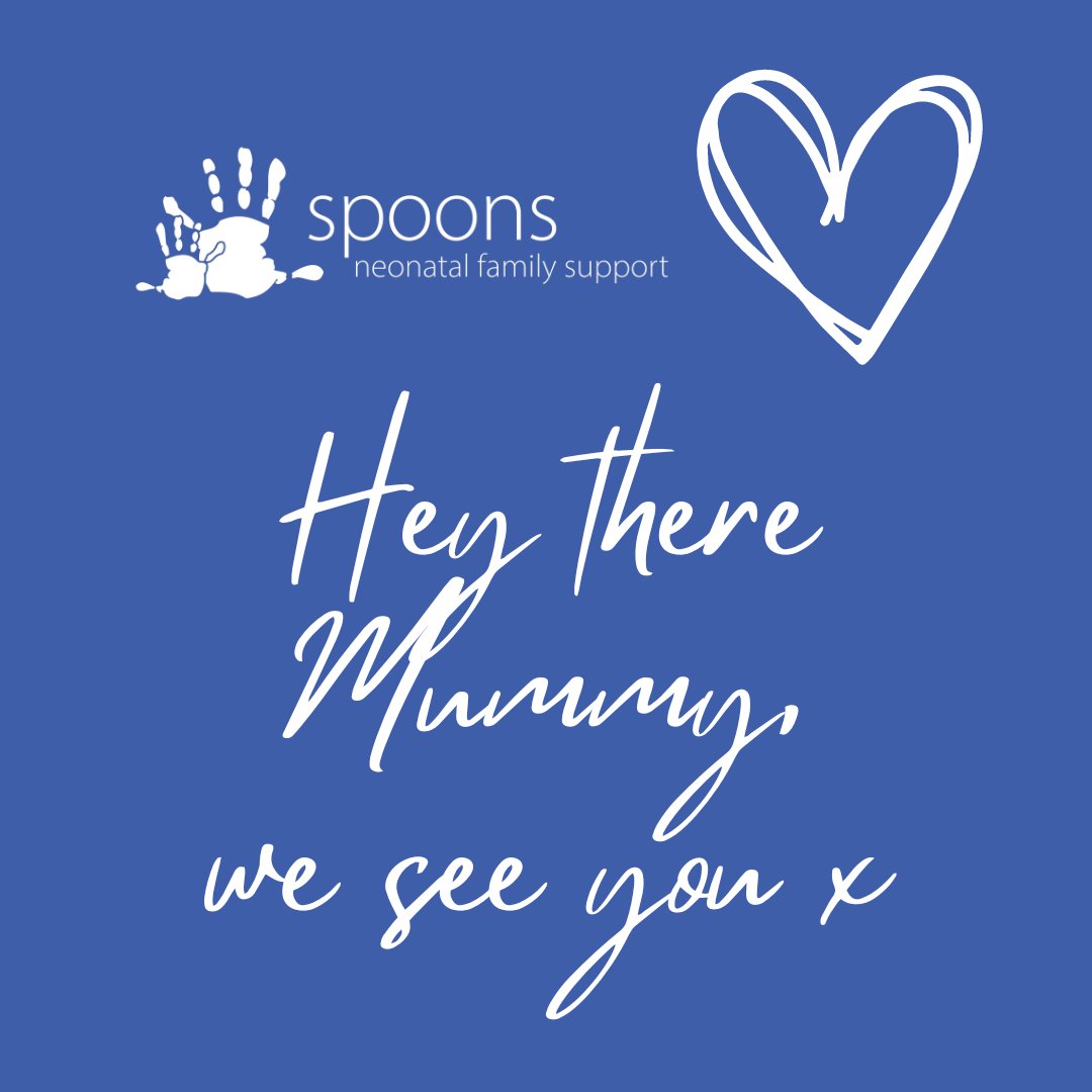 Today, on #MothersDay, we send special Spoons hugs. We know it can mean very different things for everyone, and we hope your day is as gentle as it can be. Special thoughts to all those mums who are spending Mother's Day on the neonatal unit, we understand how you're feeling💙