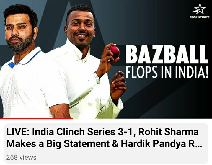 What is the contribution of Hardik Pandya in #ENGvIND test series 🤔 @StarSportsIndia?

These people really trying hard to take away from Rohit Sharma via PR

Gautam Gambhir was right.