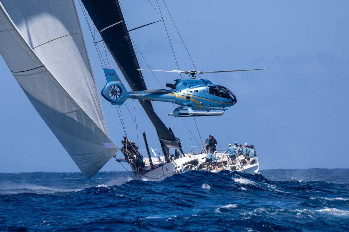 Our bird's-eye view of the action at the 15th edition of the RORC Caribbean 600. ⛵️

📷: @RORCRacing / Arthur Daniel

#Caribbean600 #RORCracing #flycalvinair #aerialphotography #helicoptertours #helicharter #antiguahelicopter #loveantiguabarbuda #luxurytravel #airbus #H130 #ec130