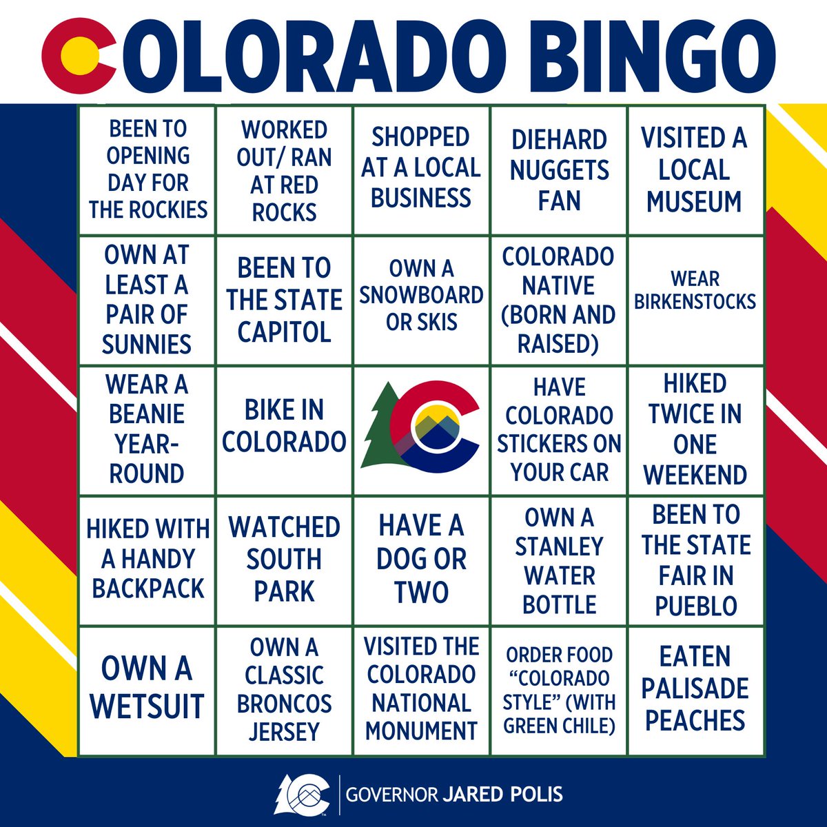 Back by popular demand, here is my newest installment of Colorado Bingo: How Colorado Are You?