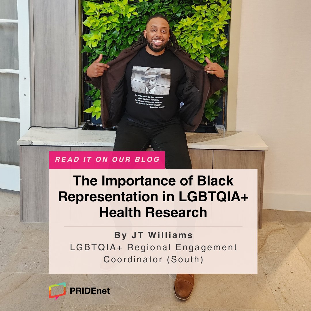 🚨 New blog alert! 🚨 Dive into our latest blog post exploring The Importance of Black Representation in LGBTQIA+ Health Research! Check it out here: ow.ly/65zy50QHlBf