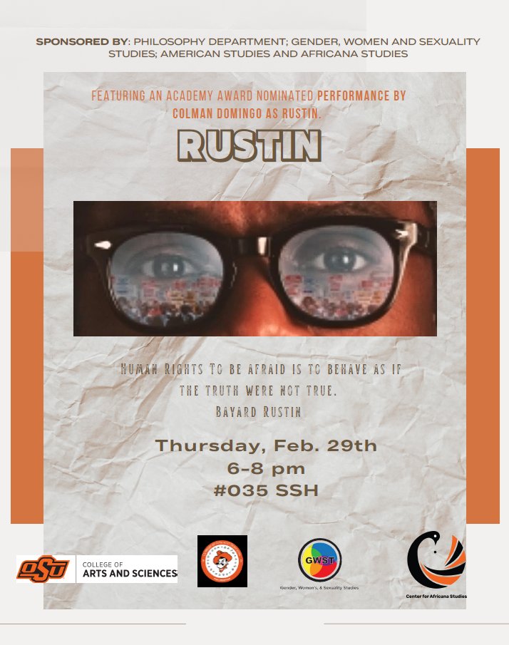 Here is THIS WEEKS EVENT HAPPENINGS! From the Center for Africana Studies.
