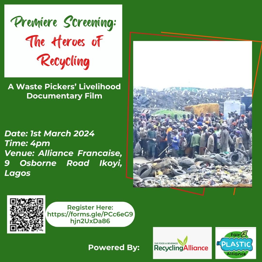 FBRA in collabo with @PlasticFair embarked on a Waste Pickers Livelihood Project to understand the role of water pickers, challenges faced,opportunities within the sector&how they can be integrated into the Waste Management Ecosystem Register to attend👇 buff.ly/3wotCjq