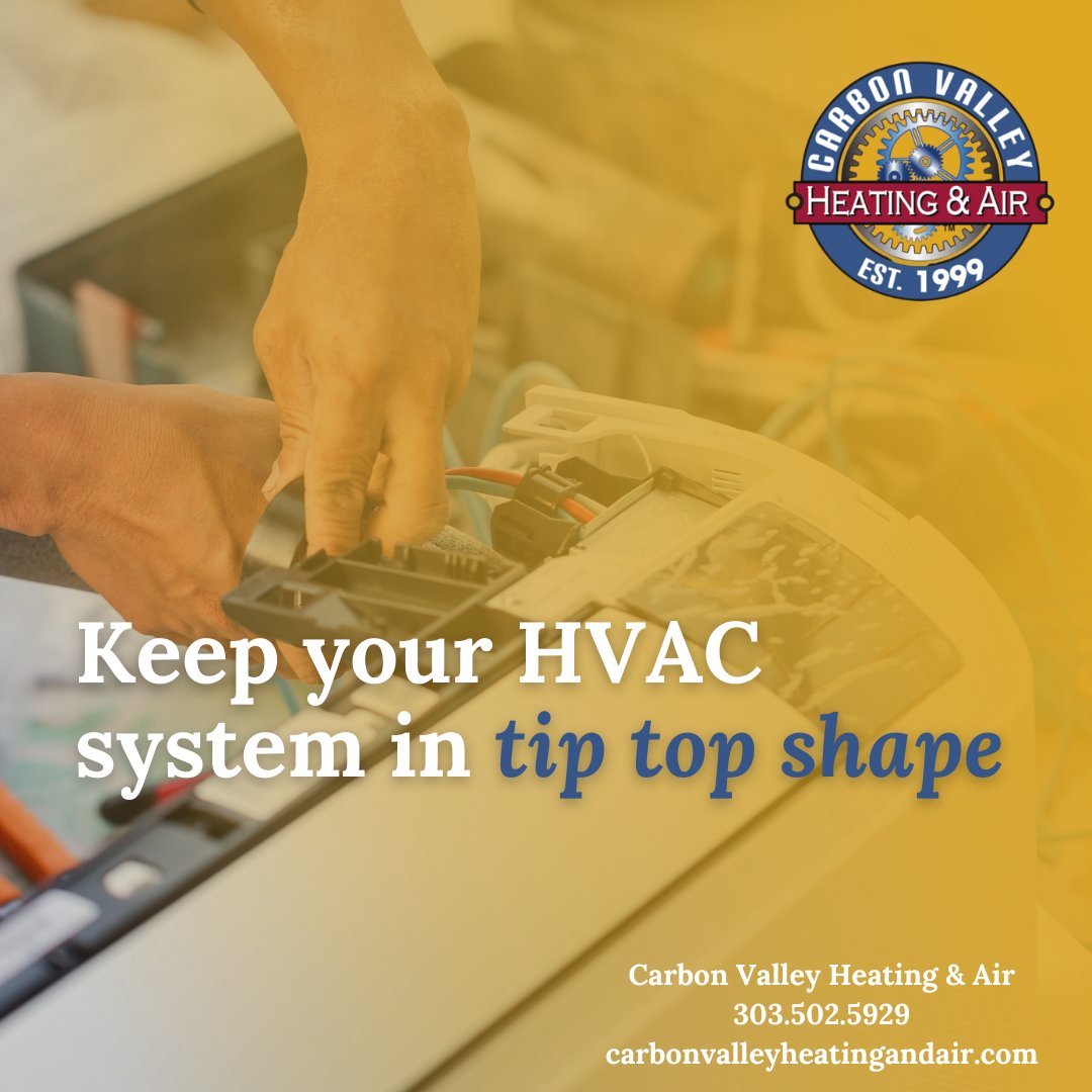 cvhvac's tweet photo. Keep your HVAC system running like a breeze!✨ Ever wondered what goes into HVAC maintenance? Well, it's all about keeping things in tip-top shape!

Carbon Valley Heating &amp; Air
303-502-5929
https://t.co/O1h3hvlumK

#HVACmaintenance #behindthescenes #HeatingAndCooling https://t.co/rDZ8L7u0Ed