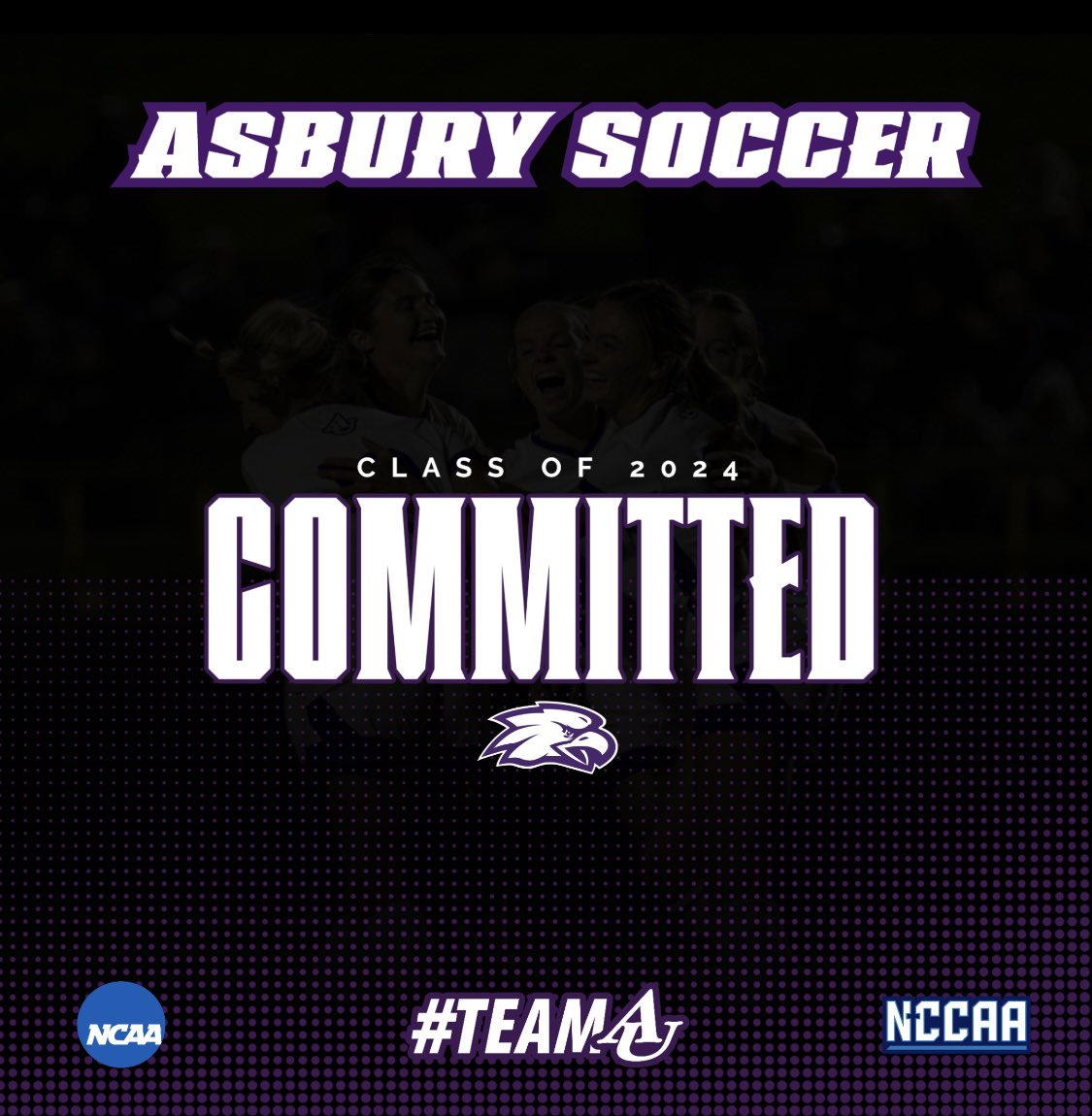 AsburyWSoccer's tweet photo. Excited to add another to our incoming class! #TeamAU https://t.co/2IY2uejyA8