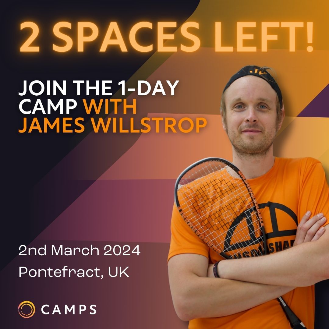 This is your LAST CHANCE to join @james_willstrop for an intensive 1-day camp this Saturday! With only 2 spaces left, what are you waiting for? Secure your spot now: tinyurl.com/JW24-Camp