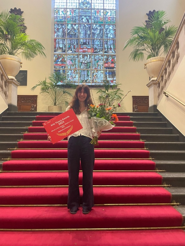 Defne Abur - @defneabur.bsky.social (@defneabur) on Twitter photo a big congratulations to Katharina Polsterer for receiving the <a href="/FacultyofArtsUG/">Faculty of Arts - University of Groningen</a> Master Thesis Award for her excellent work! 🏆 🎉 <a href="/GroNlp/">GroNLP</a> <a href="/SLG_UG/">Speech Lab Groningen</a> a big congratulations to Katharina Polsterer for receiving the <a href="/FacultyofArtsUG/">Faculty of Arts - University of Groningen</a> Master Thesis Award for her excellent work! 🏆 🎉 <a href="/GroNlp/">GroNLP</a> <a href="/SLG_UG/">Speech Lab Groningen</a>