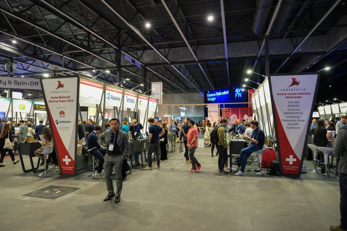 venturelab_ch's tweet photo. We are at 4YFN/ Mobile World Congress with #VLeadersMobile and Startup Delegation, immersing ourselves in one of the world's premier gatherings for global connectivity! Join us and our startups at Hall 8.1 D30. And 8.1 D20/D21
#SwissStartups #MWC24 #4YFN24 #SwissTech https://t.co/tlUJOprchB