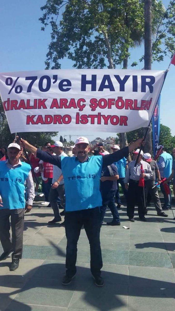 #İşcideOYverecek

Kamuda çay taşıyan kadro aldı can taşıyan kadro dışında kaldı adalet bunun neresinde? #KiralıkAraçŞoförleri

<a href="/jsarieroglu/">Jülide Sarıeroğlu 🇹🇷</a> <a href="/BY/">Binali Yıldırım</a> <a href="/csgbakanligi/">T.C. Çalışma ve Sosyal Güvenlik Bakanlığı</a> <a href="/memetsimsek/">Mehmet Simsek</a> <a href="/HMBakanligi/">T.C. Hazine ve Maliye Bakanlığı</a> <a href="/vedatbilgn/">Vedat Bilgin</a> <a href="/isikhanvedat/">Prof. Dr. Vedat Işıkhan</a> <a href="/avabdullahguler/">Abdullah Güler</a> <a href="/akaraismailoglu/">Adil Karaismailoğlu</a> <a href="/a_uraloglu/">Abdulkadir URALOĞLU</a>